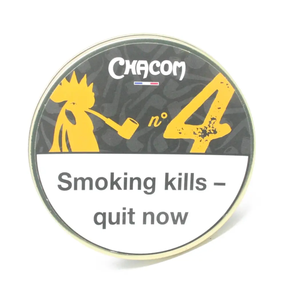 Pipe Tobacco - Chacom No. 4 - Tin Of 50G