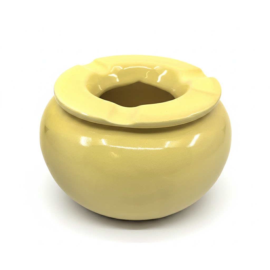 Ashtray - Dominique London Small Moroccan Yellow - 3 Cigars