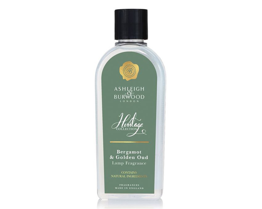 Lamp Fragrance - Ashleigh & Burwood Bergamot & Golden Oud - 500Ml