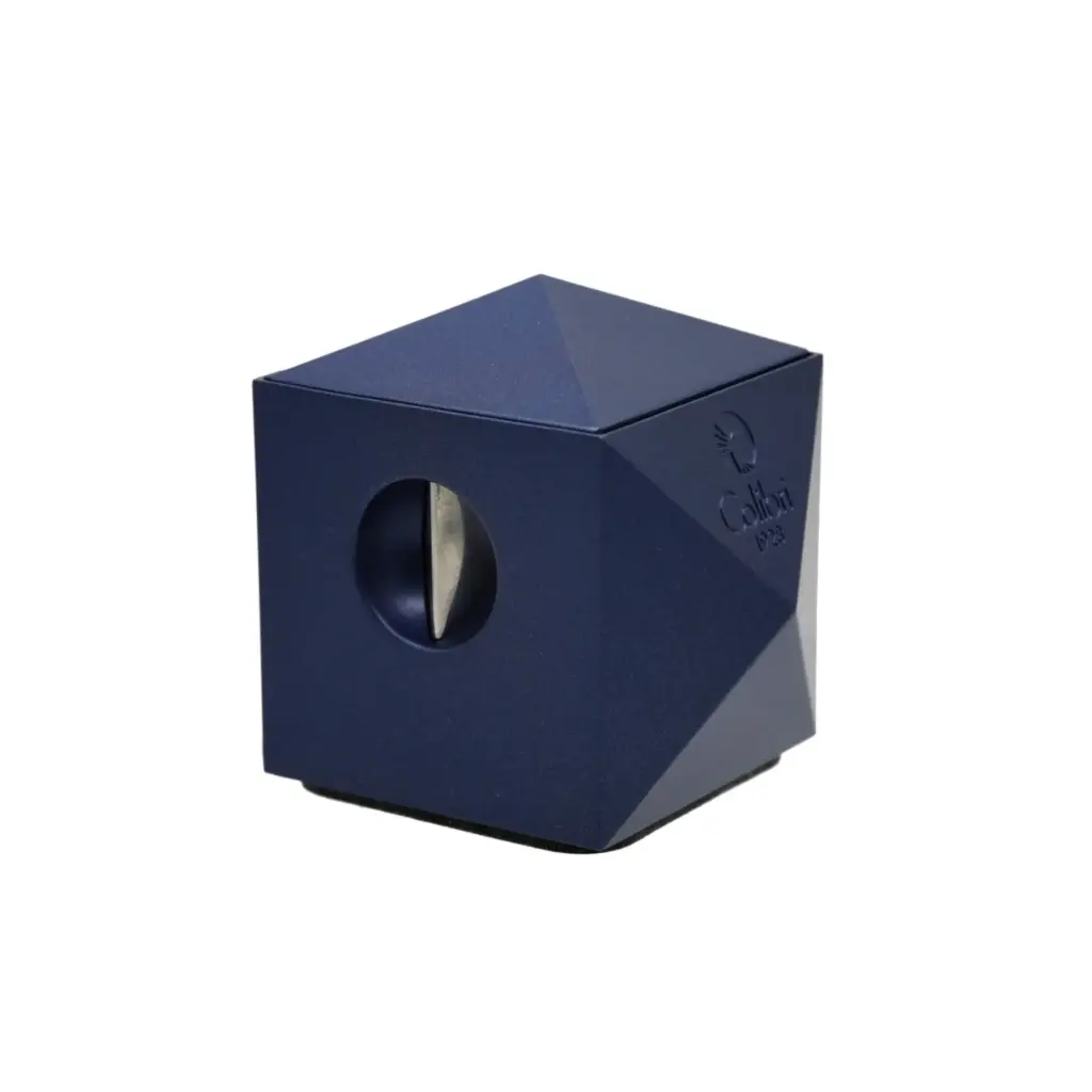 Cigar Cutter - Colibri Quasar Table Cutter Navy Blue
