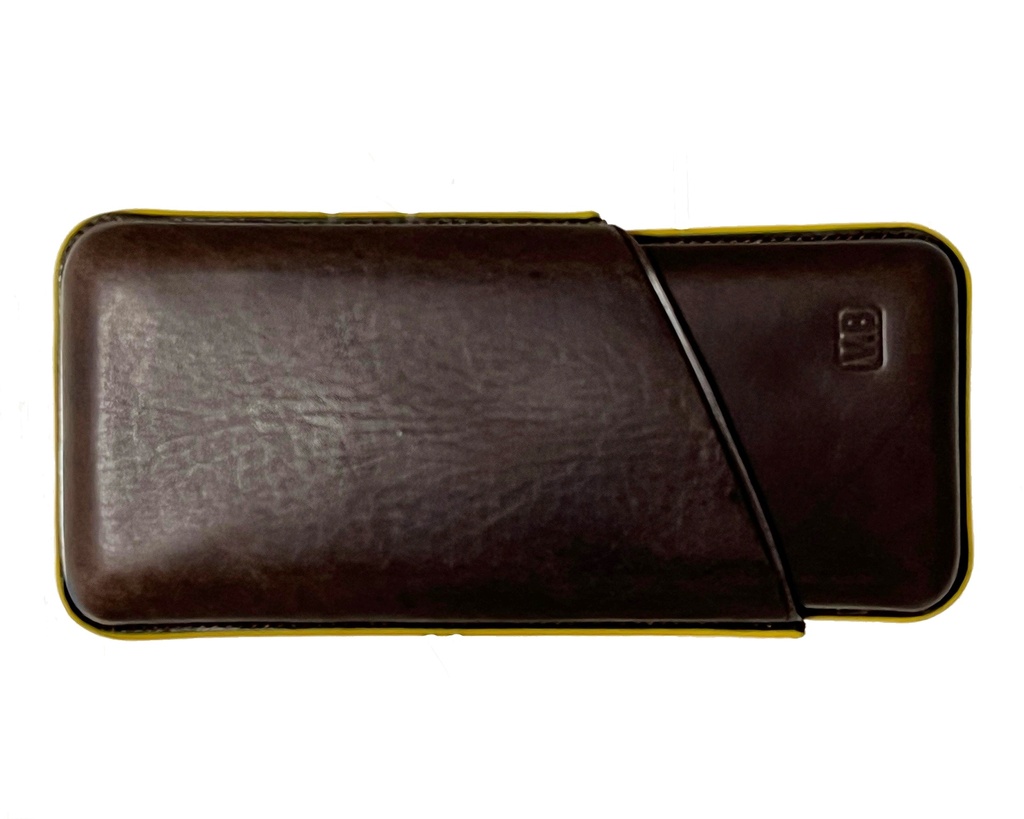 Cigar Case - Vb Toro Yellow - 3 Cigars