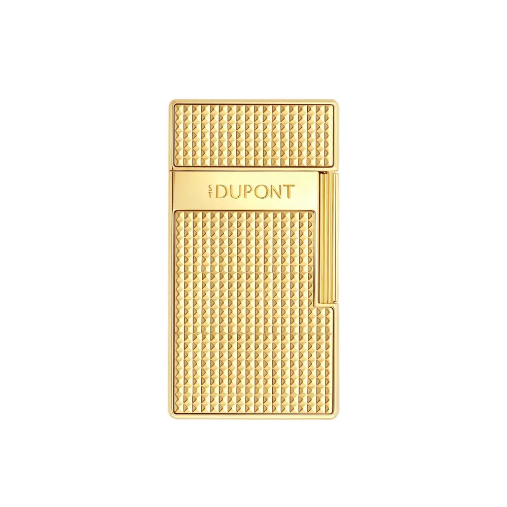 Lighter - S.T. Dupont Biggy Daimond Head Gold