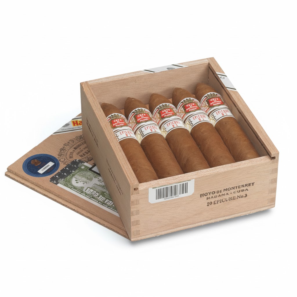 Hoyo de Monterrey Epicure No. 3 - Box of 10 Cigars