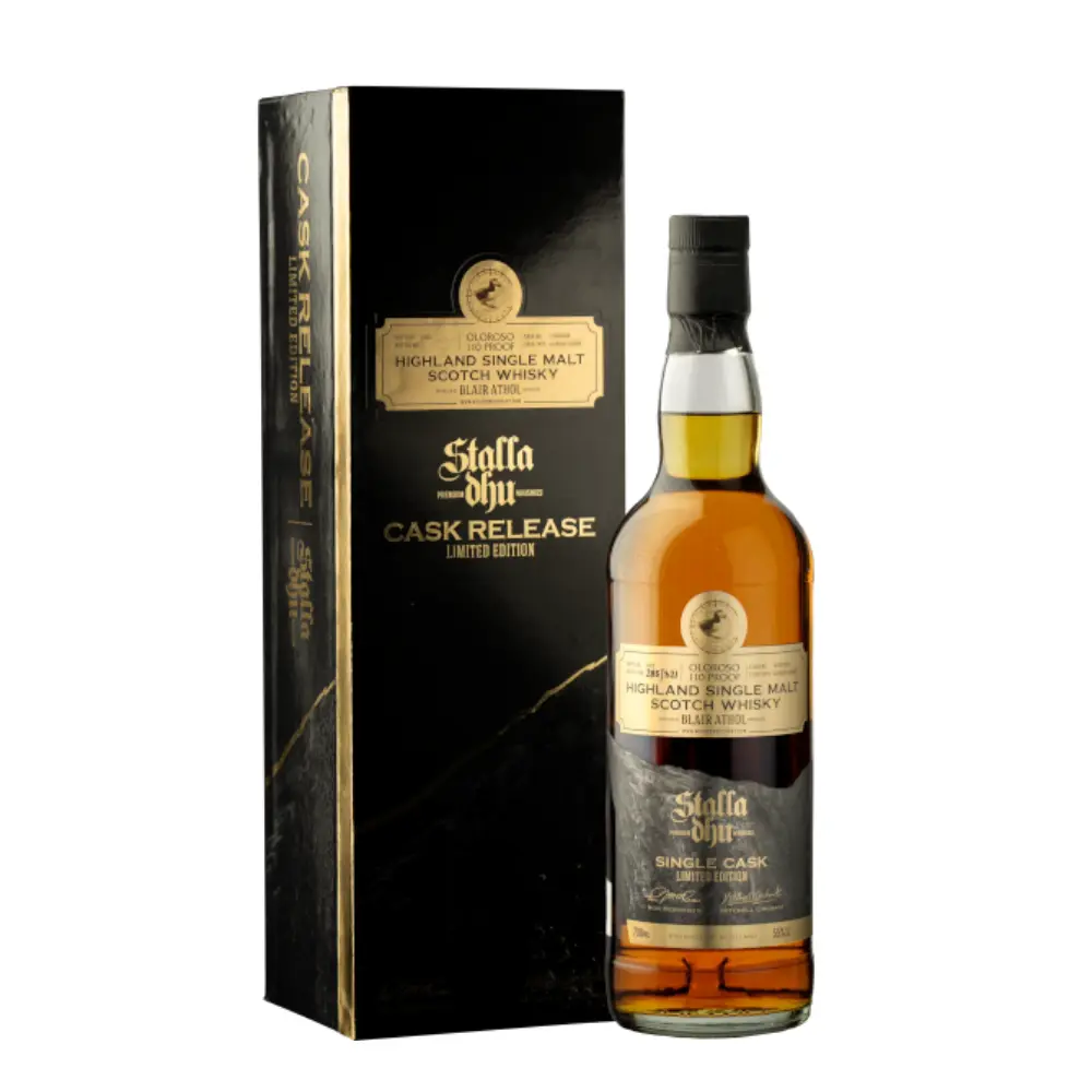 Whisky - Stalla Dhu Blair Athol 110 Proof Olorossa 2013  - Bottle Of 70Cl