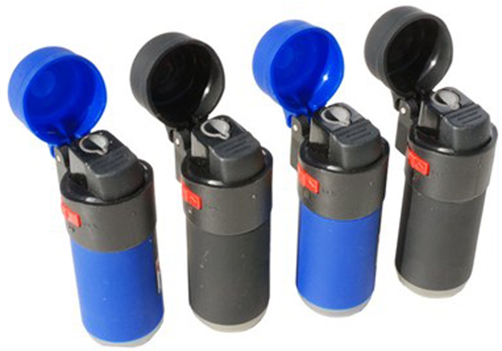 Lighter - Zengaz Zl1 Flame Jet Rubberized Differen Colours