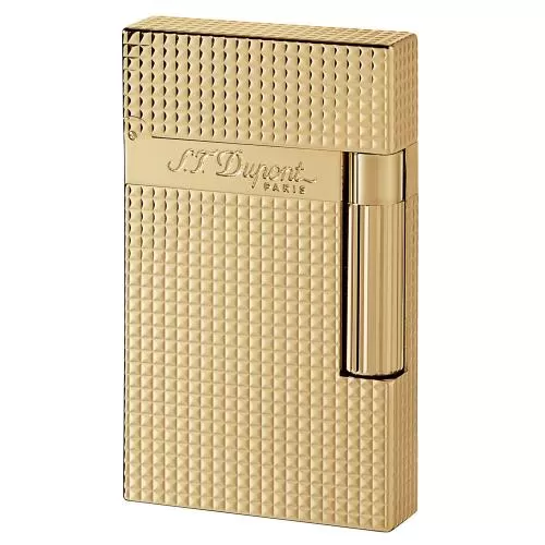Lighter - S.T. Dupont Ligne 2 Diamond Head Yellow Gold