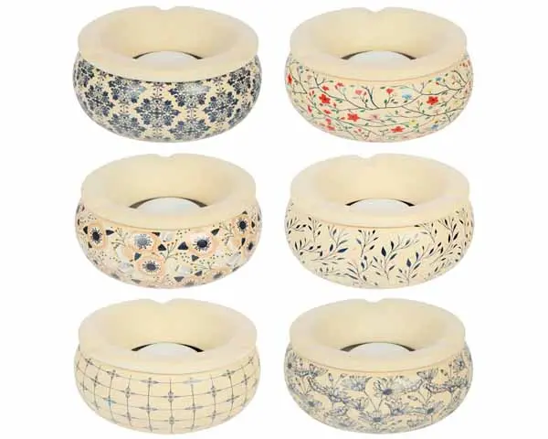 Ashtray - Ceramic Kreta 15cm Green