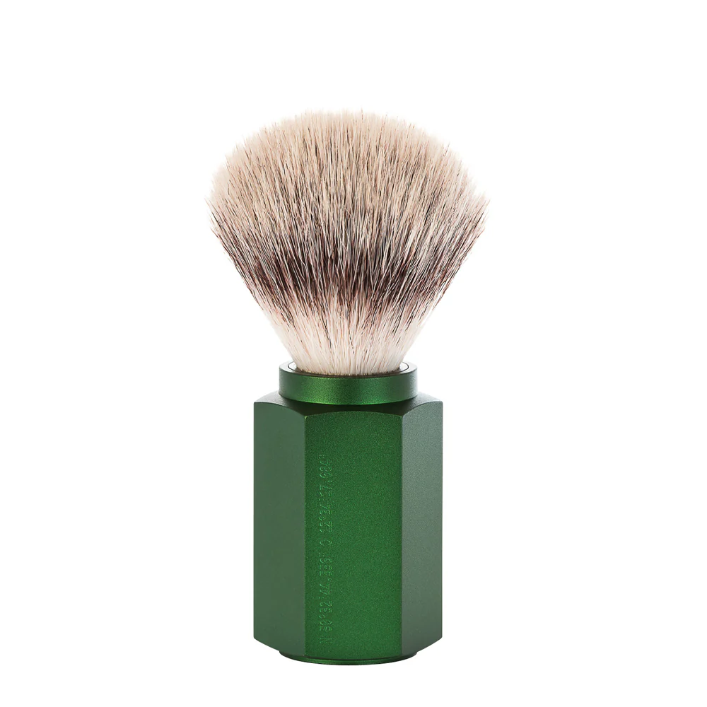Shaving Accessories - Muhle Brush Hexagon Silvertip Forest