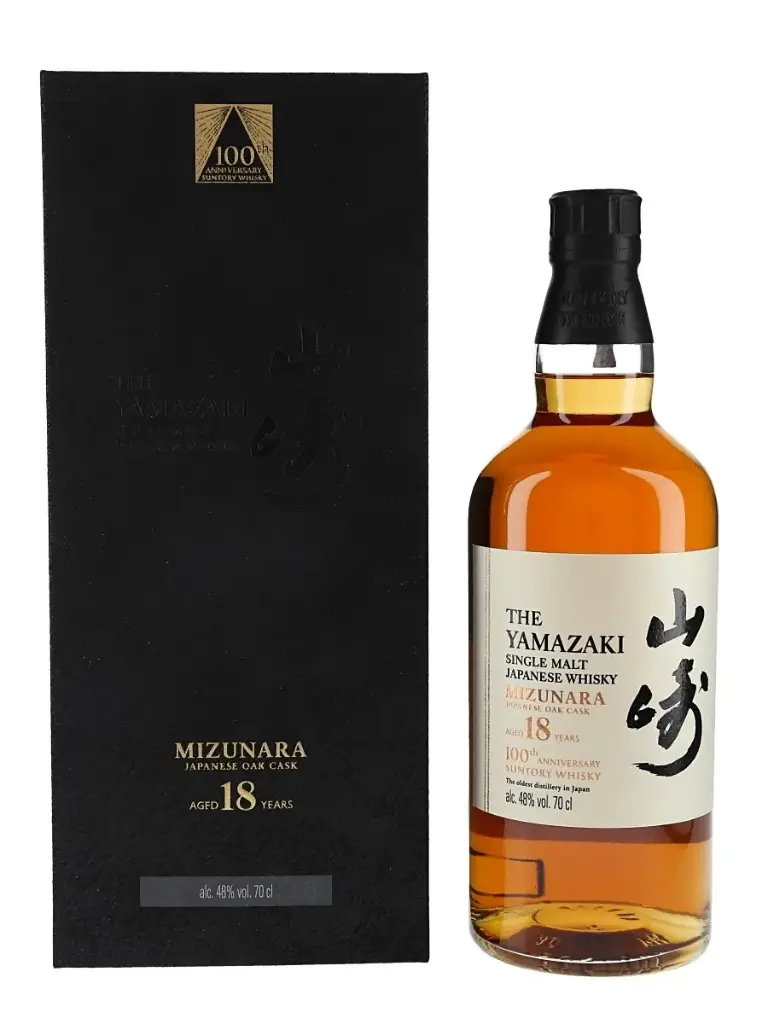 Whisky - Yamazaki 18 Year Old Mizunara 100th Anniversary - 48% 70cl
