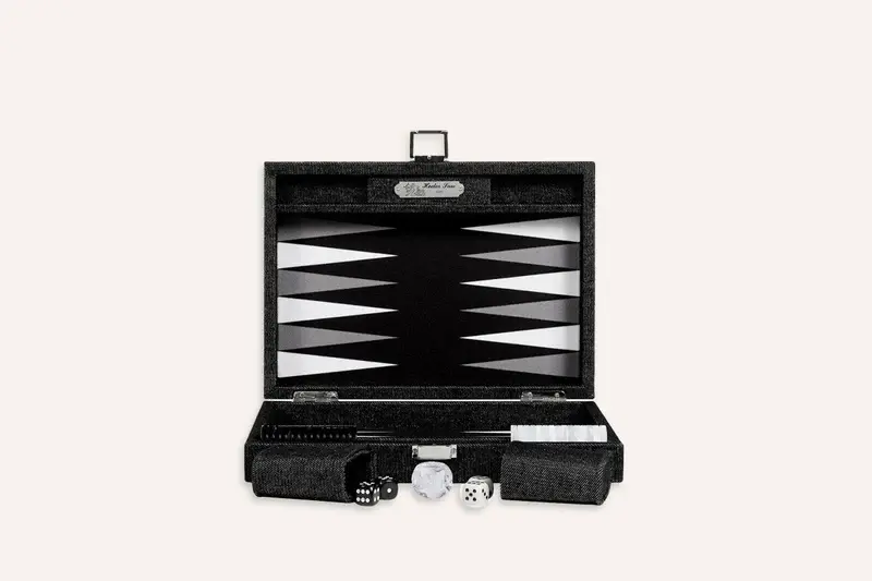 Game - Hector Saxe Backgammon Denim Black/Small