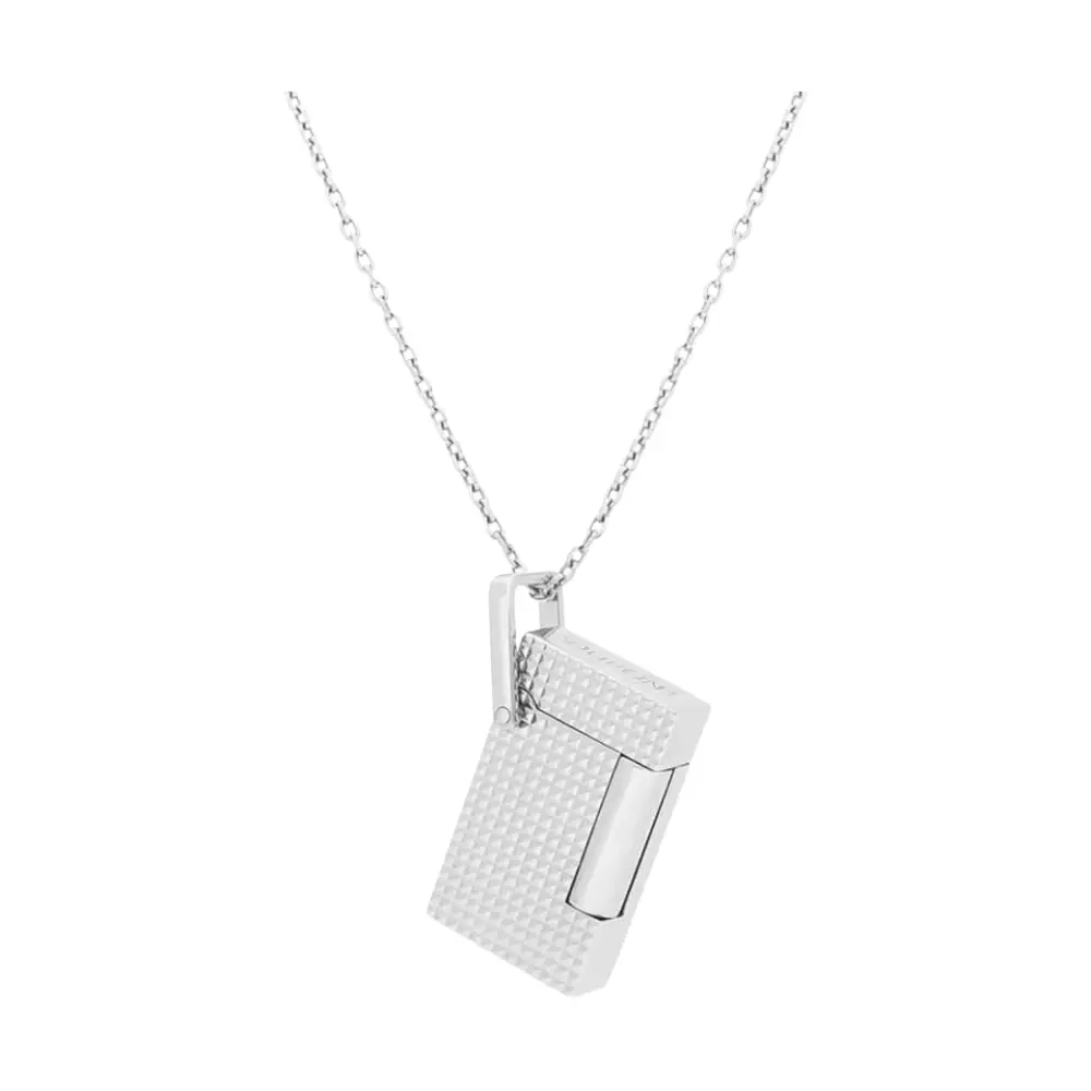 Lighter - S.T. Dupont Necklace Silver