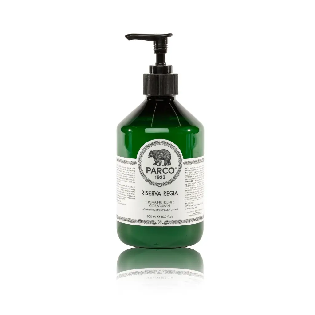 Body Care - Parco Riserva Nourishing Hand & Body Cream Green - 500Ml 