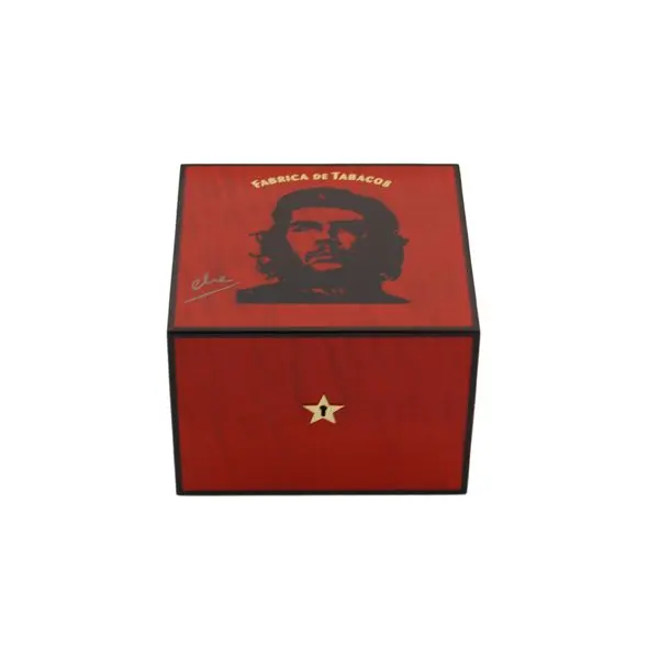 Humidor - Elie Bleu Che Collection Robusto Red - 25 Cigar Capacity