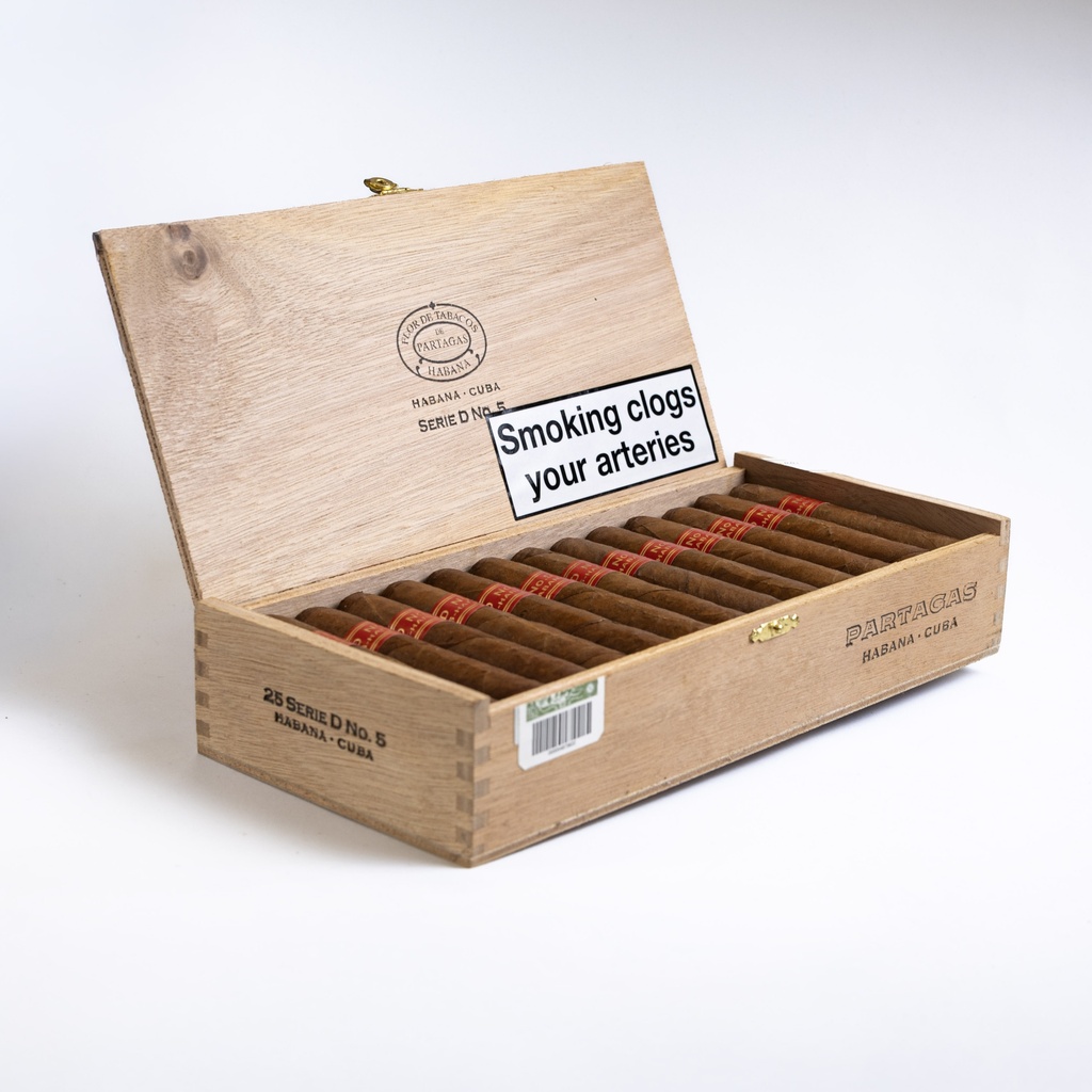 Partagas Serie D No. 5 - Box of 25 Cigars
