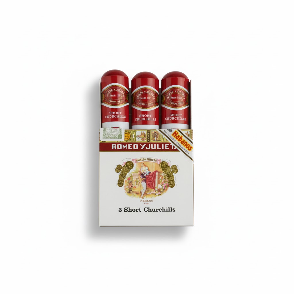 Romeo Y Julieta Short Churchills A.T. - Pack Of 3 Cigars