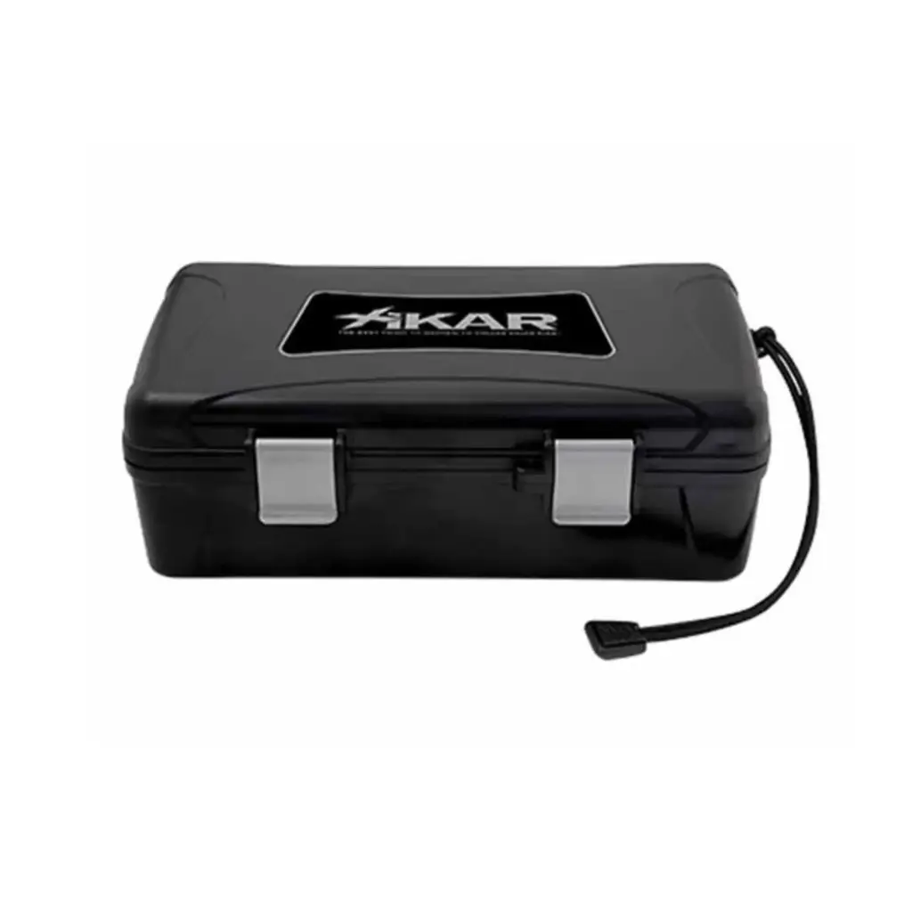 Humidor - Xikar Travel Waterproof Case Black - 10 Cigars