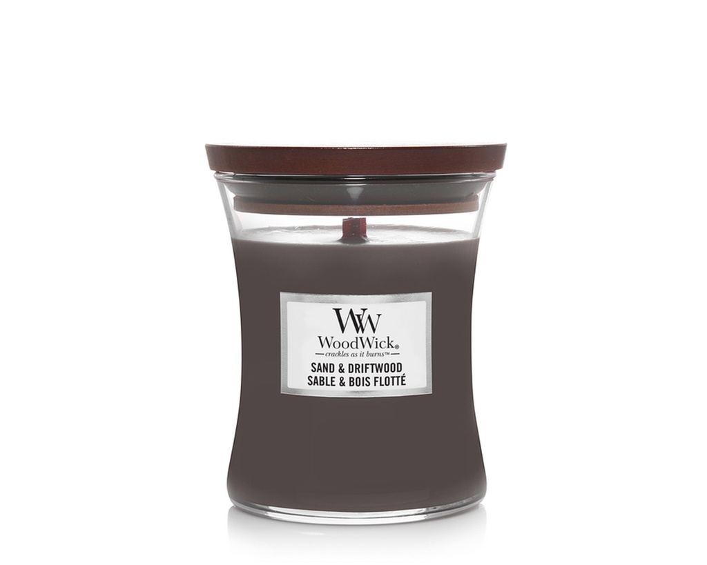 Candle - Woodwick Sand & Driftwood - Medium