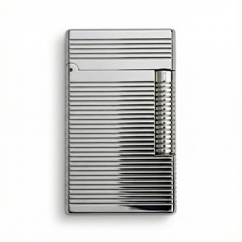 Lighter - Davidoff Prestige Line Horizontal Lines Palladium
