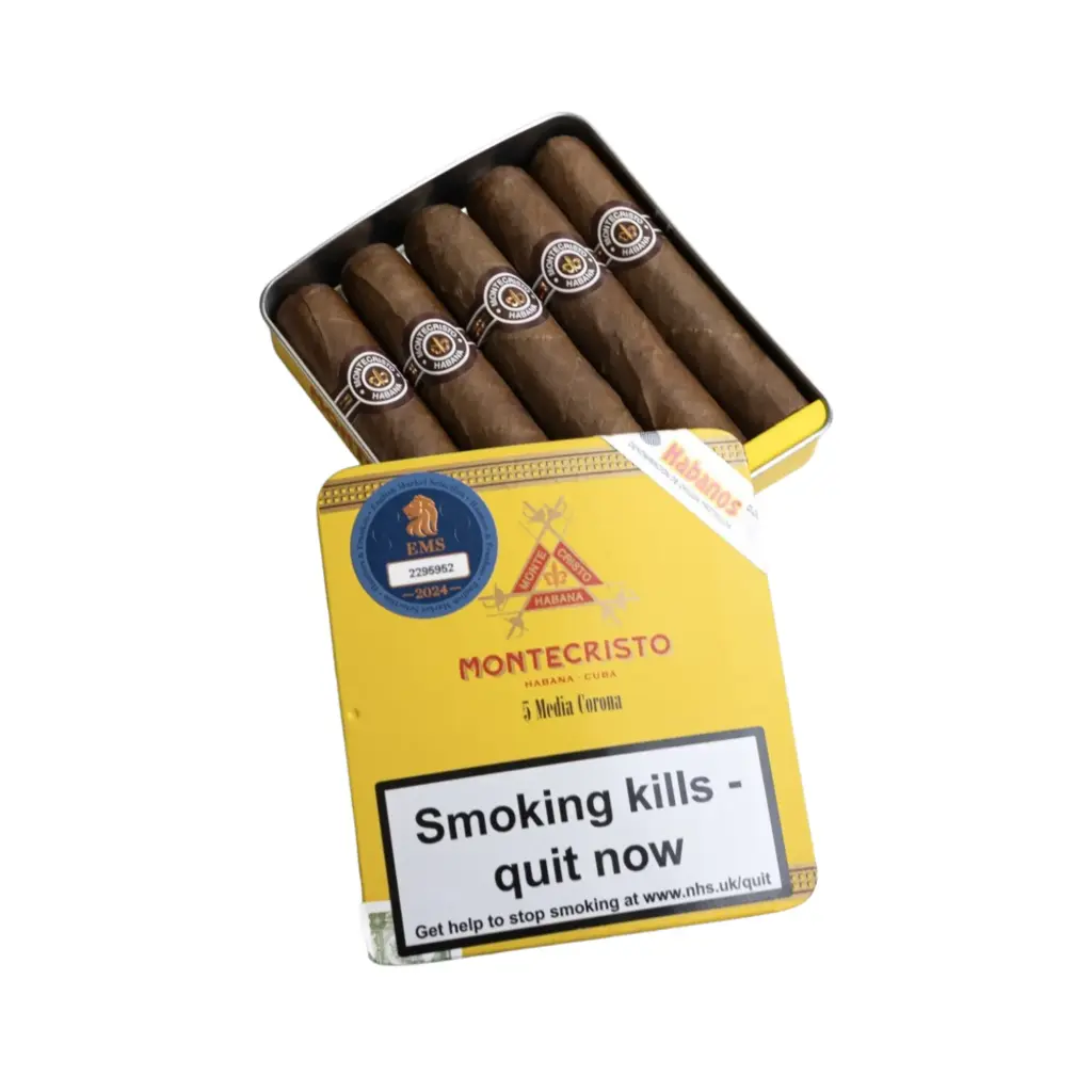 Montecristo Media Coronas - Tin Of 5 Cigars