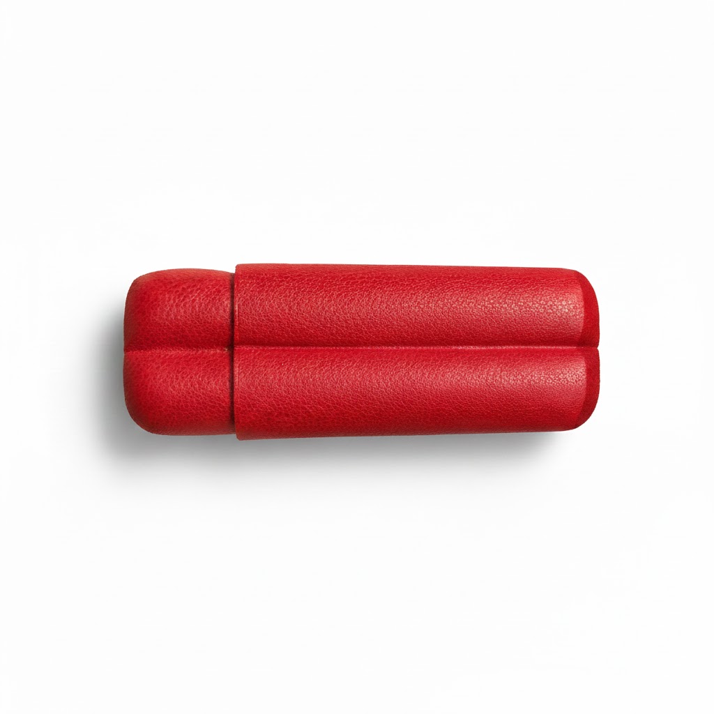 Cigar Case - Fallon Aura Buffalo Sublimes Red Corrida - 2 Cigars
