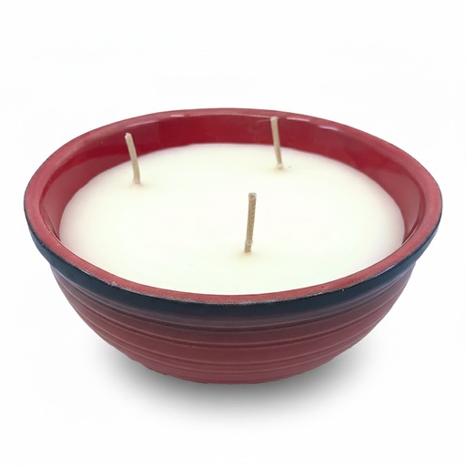 [12725] Candle - Dominique London Small Red