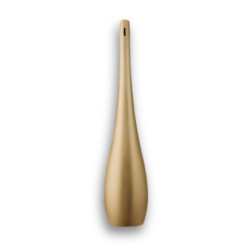 [12861] Lighter - Mignis Sculpture Table Lighter Titanium Brass