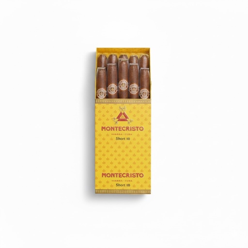 [12994] Montecristo Short - Pack Of 10 Cigarillos