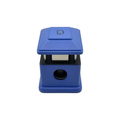 [51398] Cigar Cutter - Dominique London Signature Four Cut Table - Blue