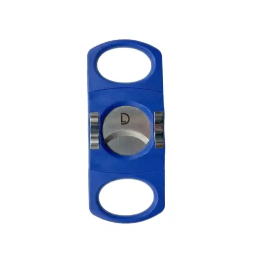 [51399] Cigar Cutter - Dominique London Signature Straight Cut - Blue