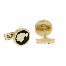 [52558] Cufflink - S.T. Dupont Cohiba 60 Golden 