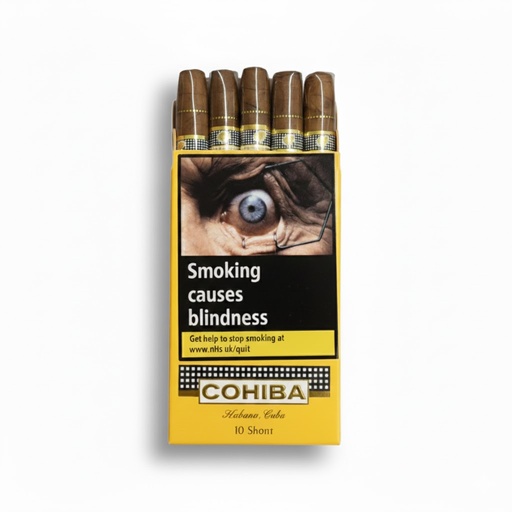 [8799] Cohiba Shorts - Pack Of 10 Cigarillos