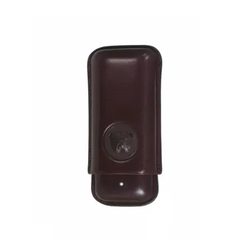 [9197] Cigar Case - Dunhill Bulldog Robusto Purple - 2 Cigars